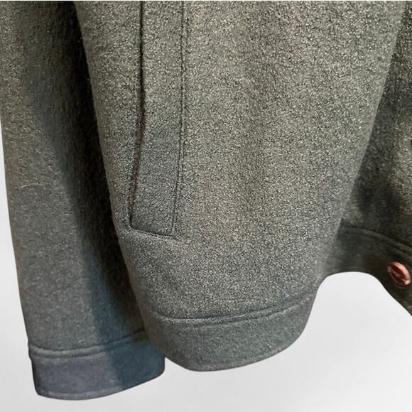 Joie Wool Blend Olive Green Work Coat Effortless Chic Boho Classic Casual - Picture 5 of 9